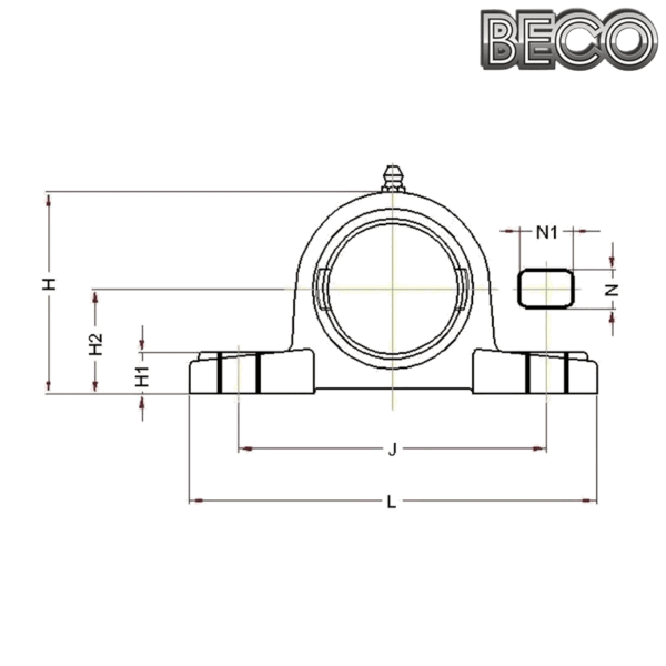 PLASTIC HOUSING P PL 205 BECO