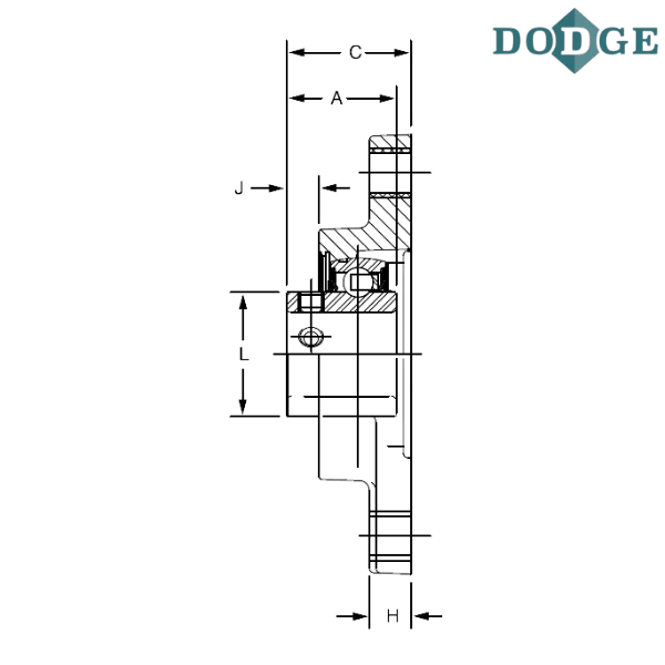 DODGE - F2B-SCEZ-110L-PCR