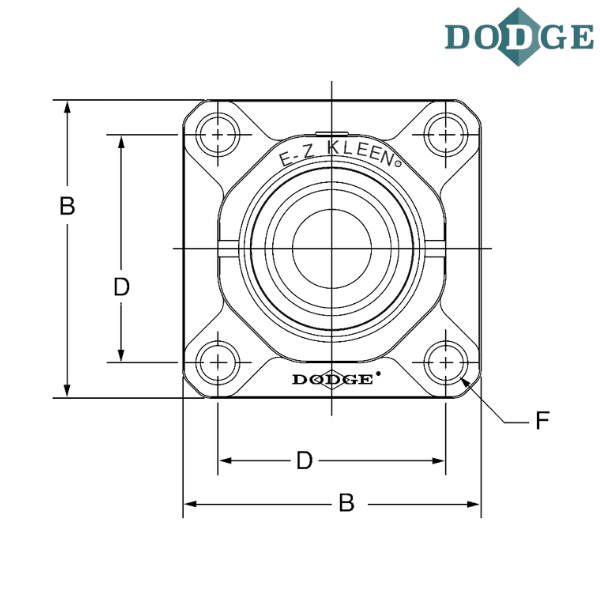 034719 DODGE - F4B-PSEZ-104S-P
