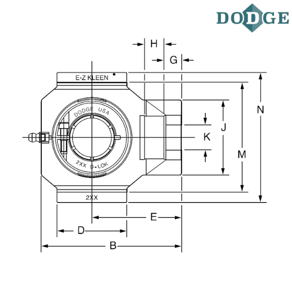 127654 DODGE - WSTU-DLEZ-30M-PCR