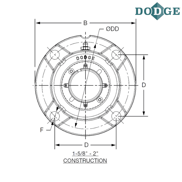 069659 DODGE - F4R-IP-112L