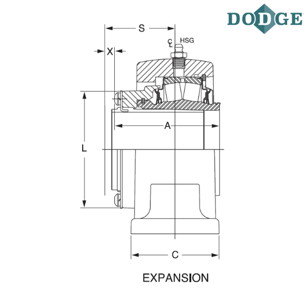 071190 DODGE - EP2B-IP-115LE