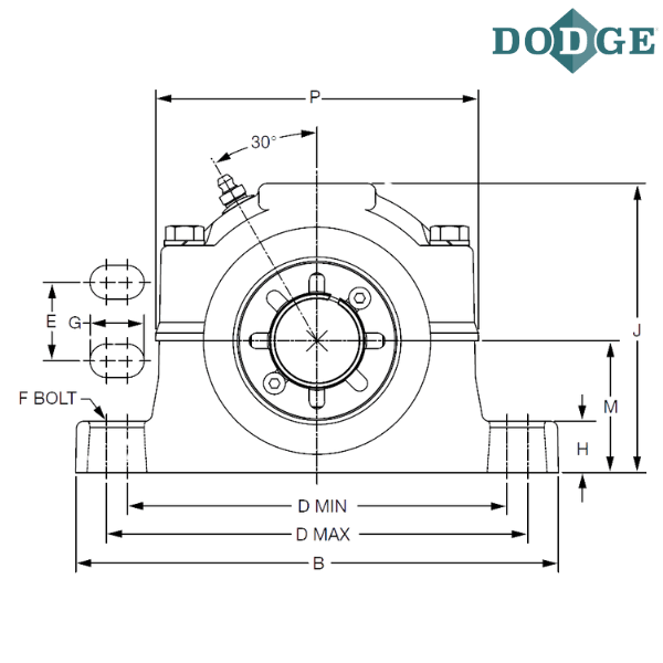 070060 DODGE - P4B520-ISAF-307R