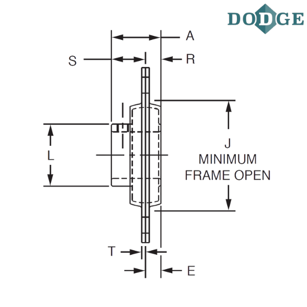 128086 DODGE - F3B-SL-104