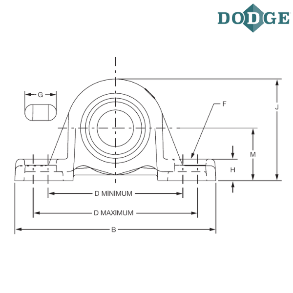 032984 DODGE - P2B-LTB10-112