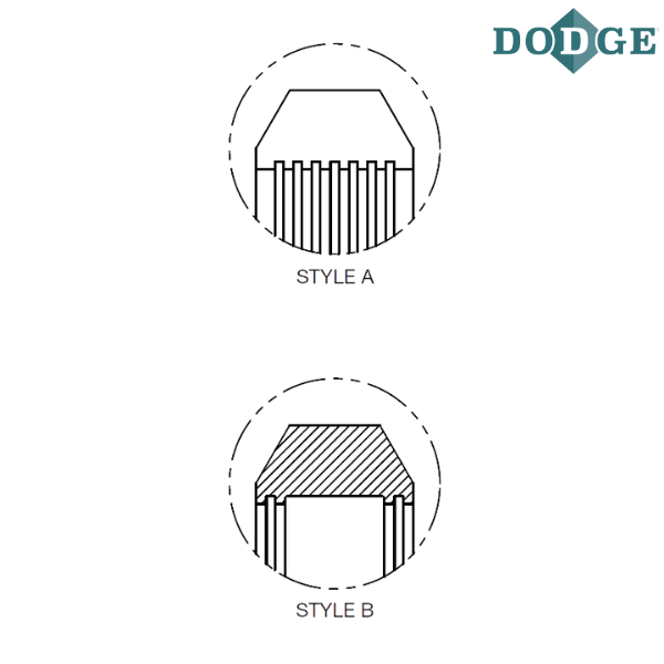 134806 DODGE - #8 SLV RXT COL OIL RING