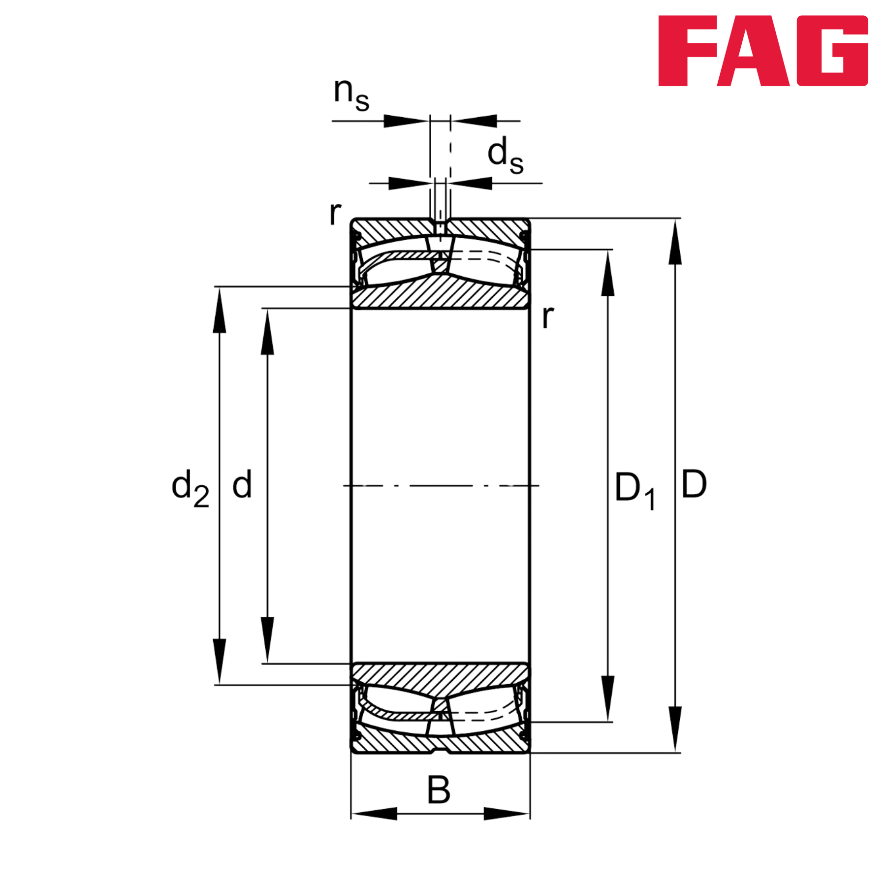 23152-BE-XL-2RSR FAG