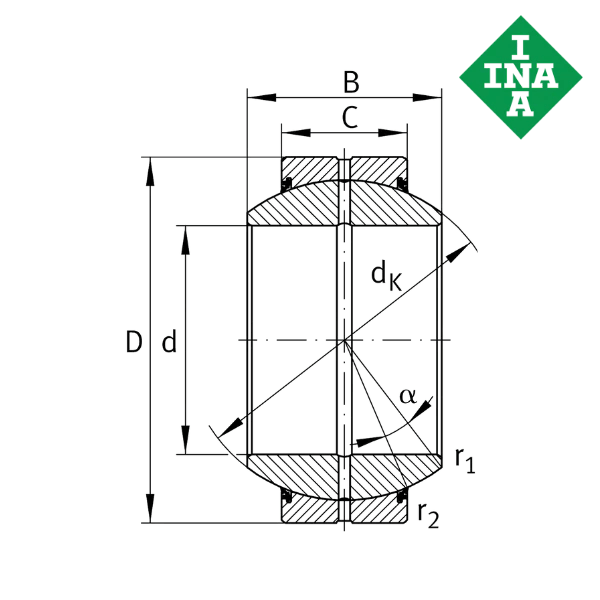 GE220-FO-2RS INA