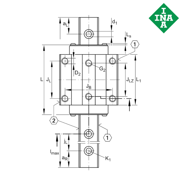KUVE25-B-W2-G3-V1-L1560-30/30 INA