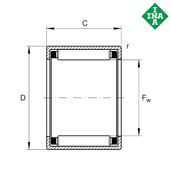 HK24X30X7,5AS1 INA