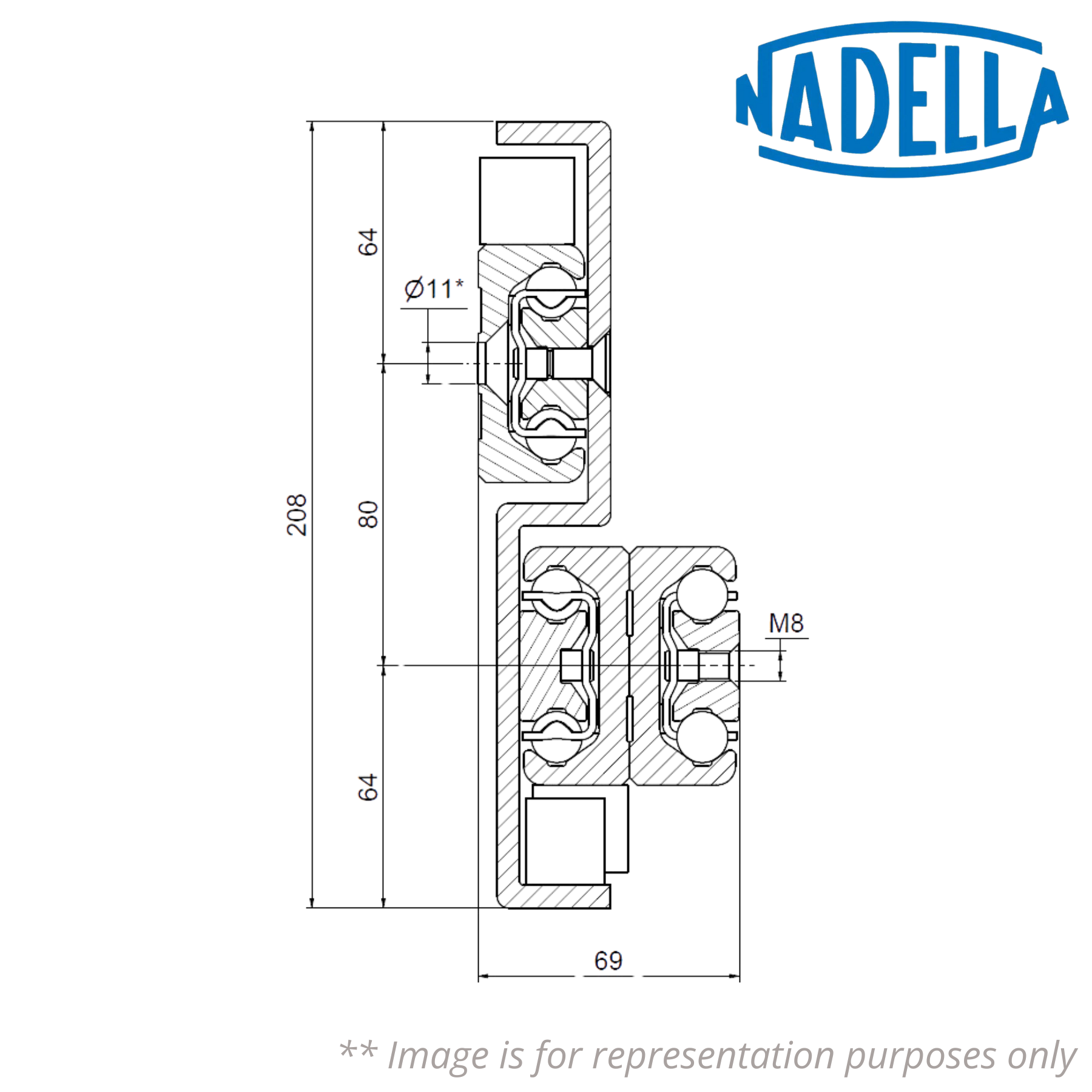 NTUZ208-69H-1010-R NADELLA