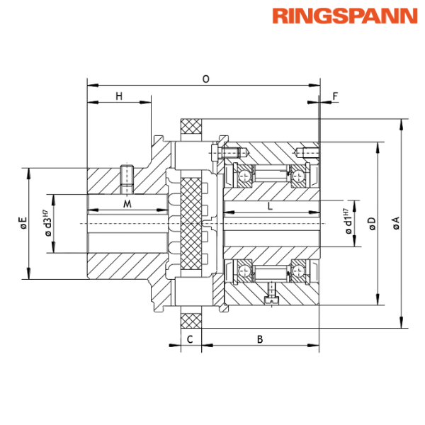 FBL 57 SFT RINGSPANN
