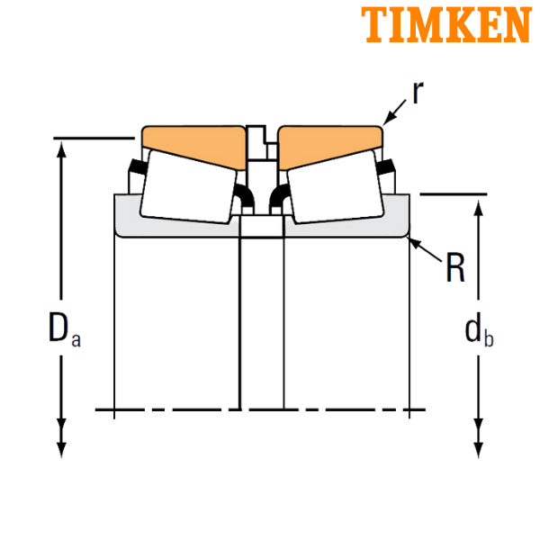 X32011X/Y32011X (JXH5506A/JYH9006TSR) TIMKEN