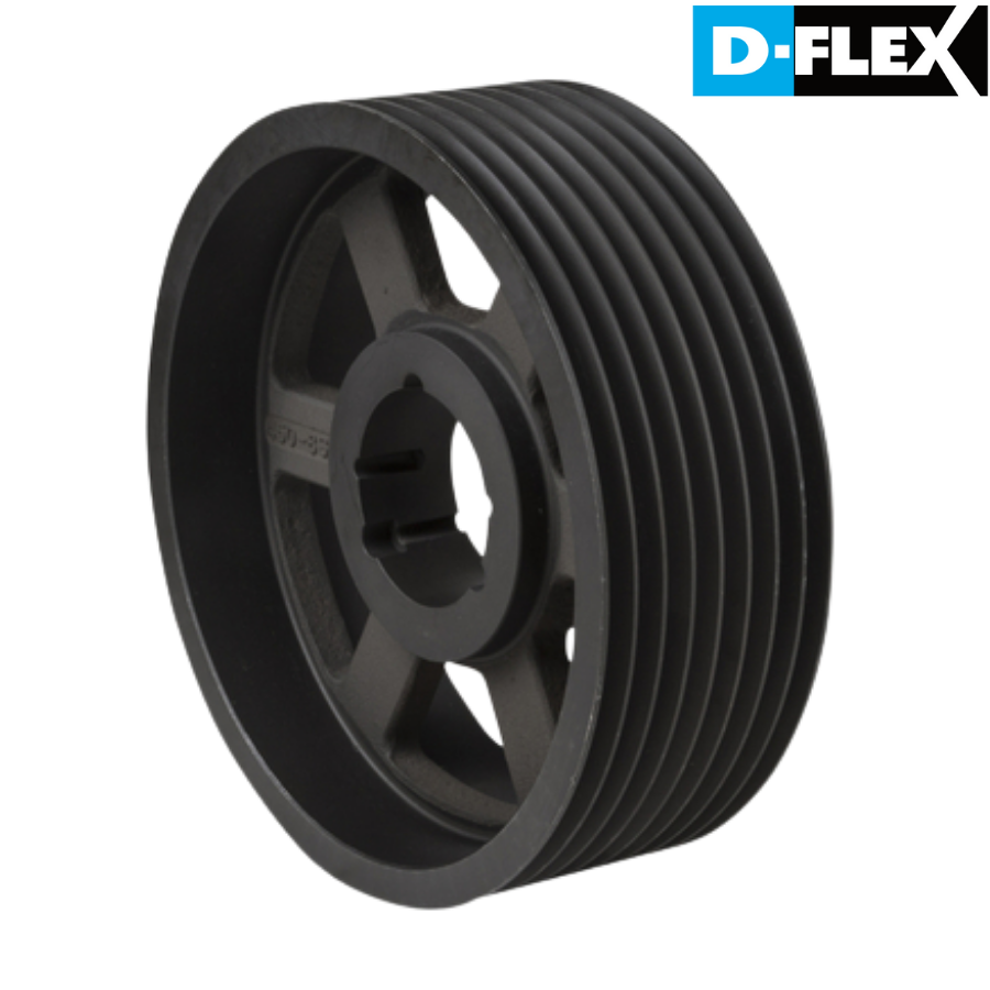 C/SPC Section 5050 8 Grooves Tapered Bush Pulley