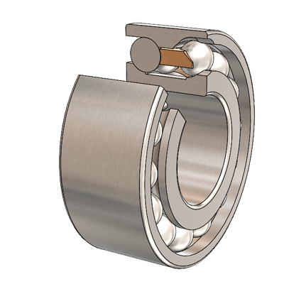 SCHEERRER Four Point Angular Contact Ball Bearing Double Row Metric Series