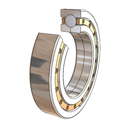 SCHEERER Four Point Angular Contact Ball Bearing Split Inner Race Metric Series