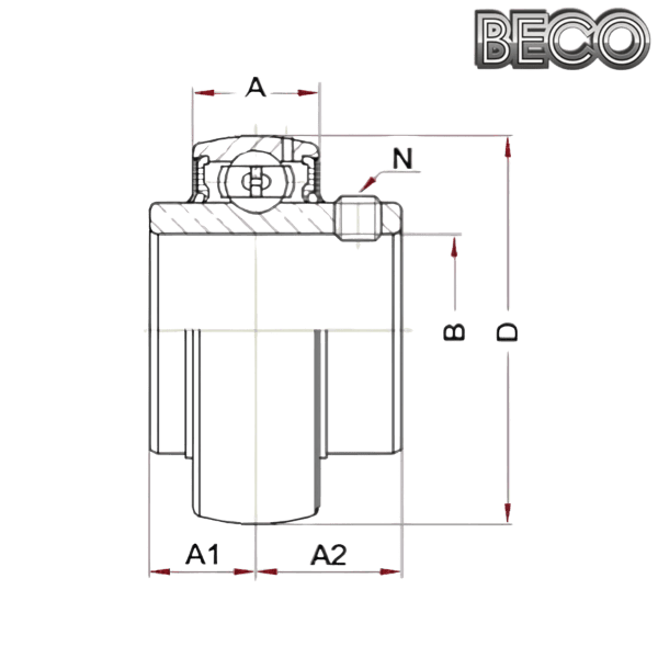 UC 211 BHTS ZZ C4 200° BECO