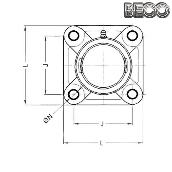 PLASTIC HOUSING F PL 206 BECO