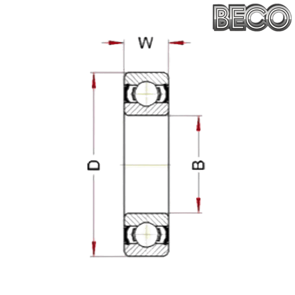 6009 BHTS ZZ 350° Beco Plus