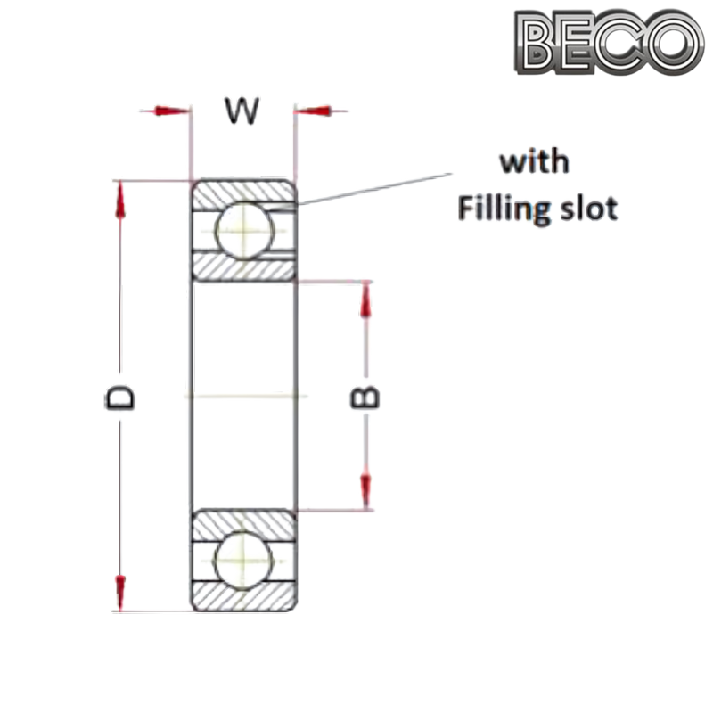 6001 BHT FB 450° Beco Plus