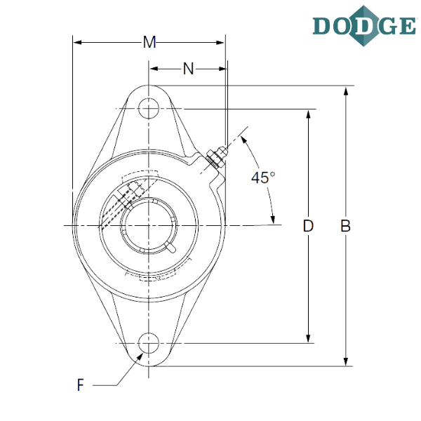 128835 DODGE - F2B-DLM-100