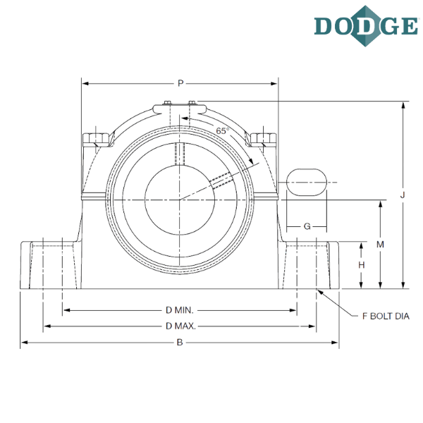 023350 DODGE - P2B-DI-308R