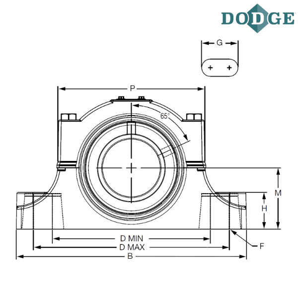 077243 DODGE - P2B-EXL-308R