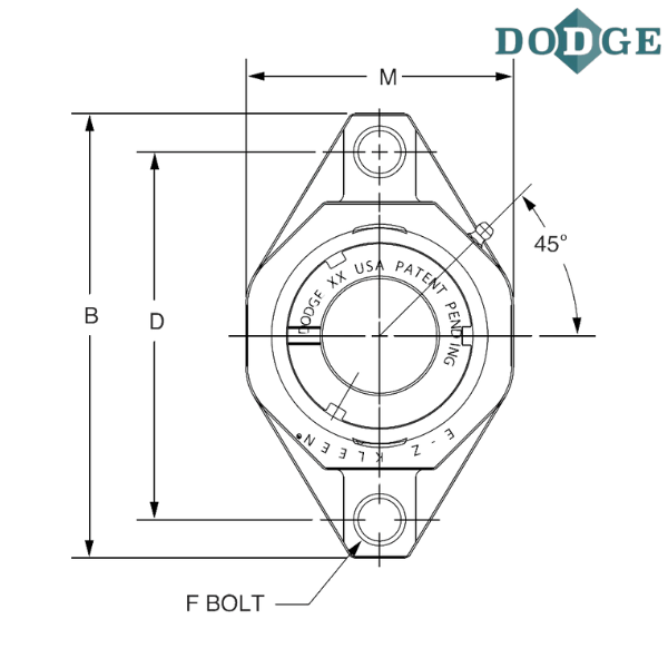 129347 DODGE - F2B-GTEZ-107-PCR