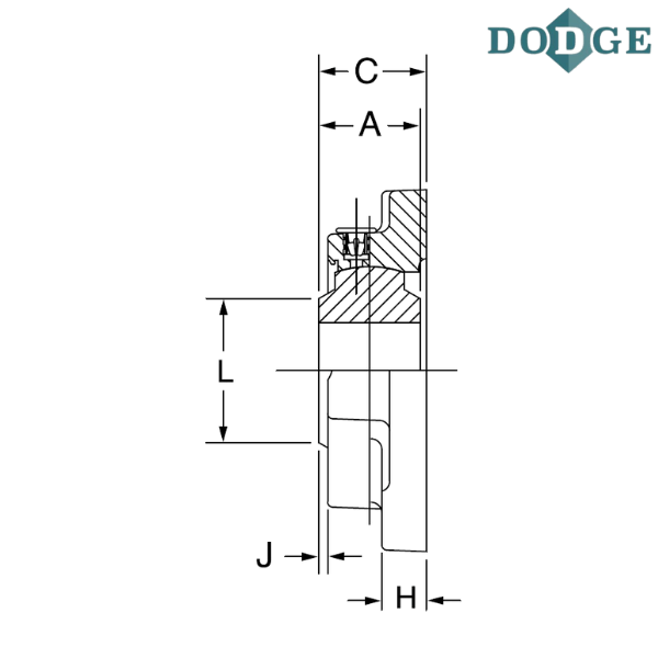 034717 DODGE - F4B-PSEZ-100-P