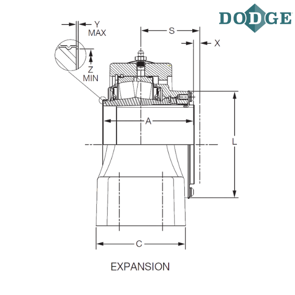 069554 DODGE - P4B-IP-415RE