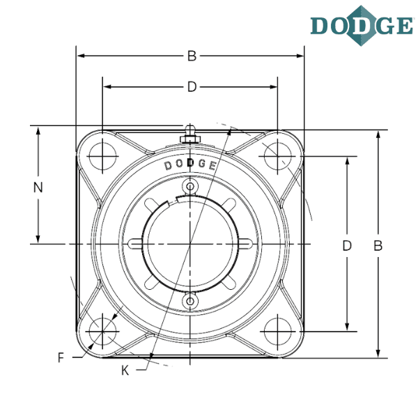 069731 DODGE - F4S-IP-115RE