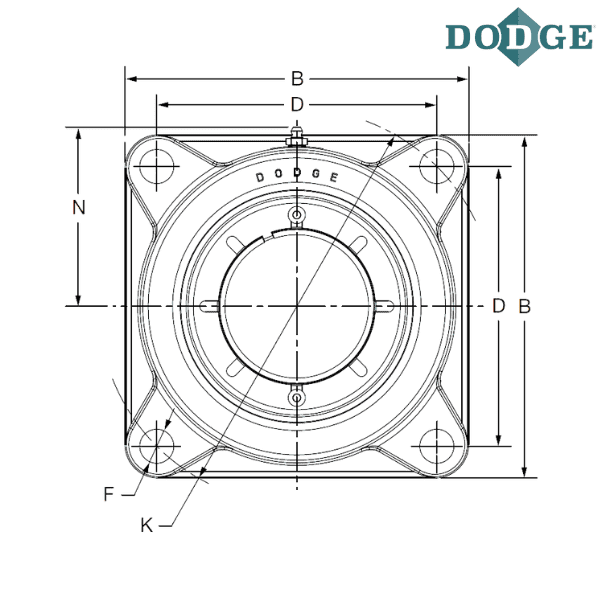 069737 DODGE - F4S-IP-208RE