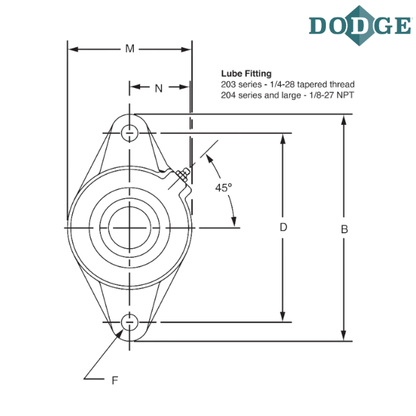 125704 DODGE - F2B-VSC-20M