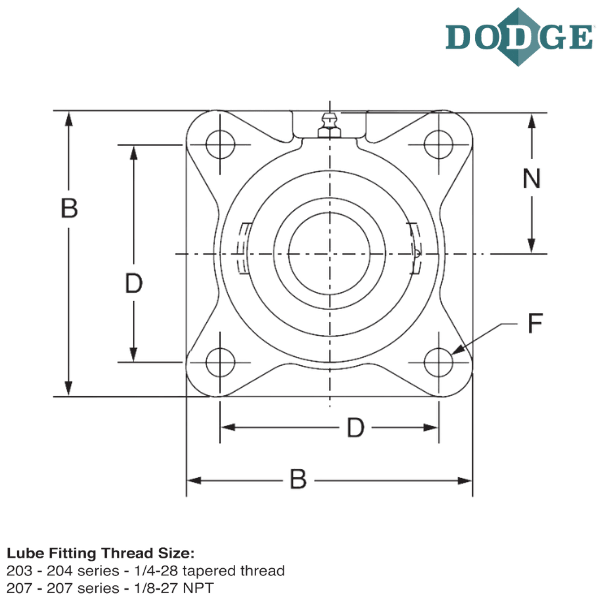 123652 DODGE - F4B-VSC-200L