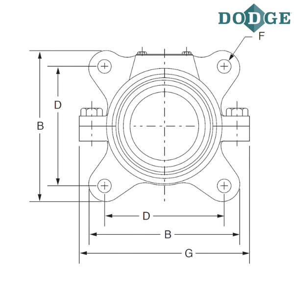 033869 DODGE - F4B-MM10-415