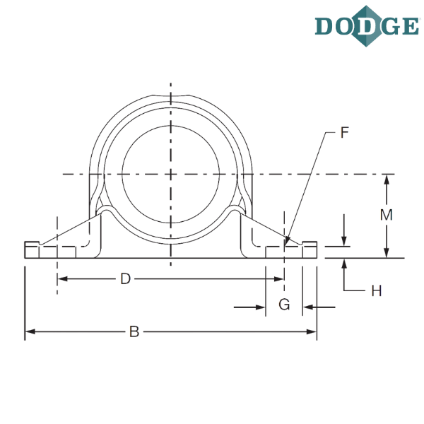 033694 DODGE - P2B-LM8-104