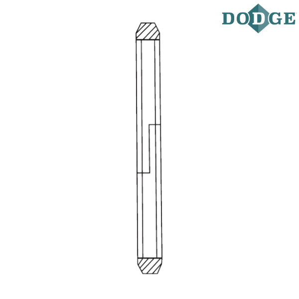 135724 DODGE - NO. 412 TRAPEZOIDAL OIL RING