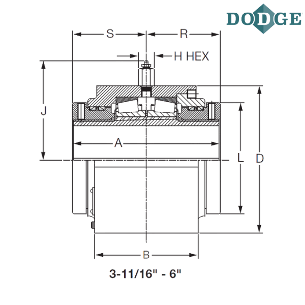 066593 DODGE - B1U-SD-515