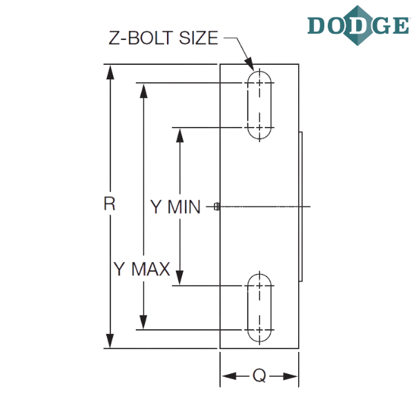 089785 DODGE - TS-250X3-TUFR