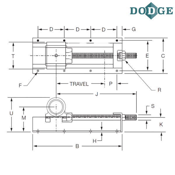 036274 DODGE - TUB-104-TUBRG