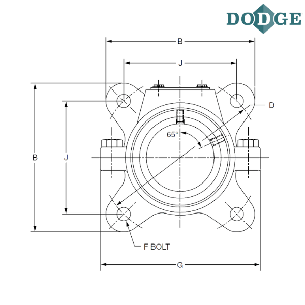023219 DODGE - F4B-K-115R