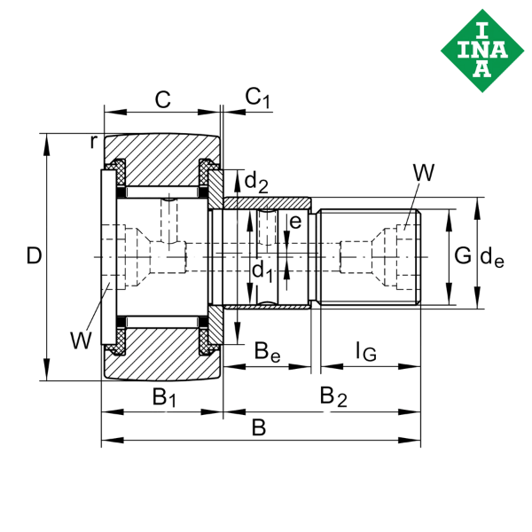 KRE30-B-NMT INA