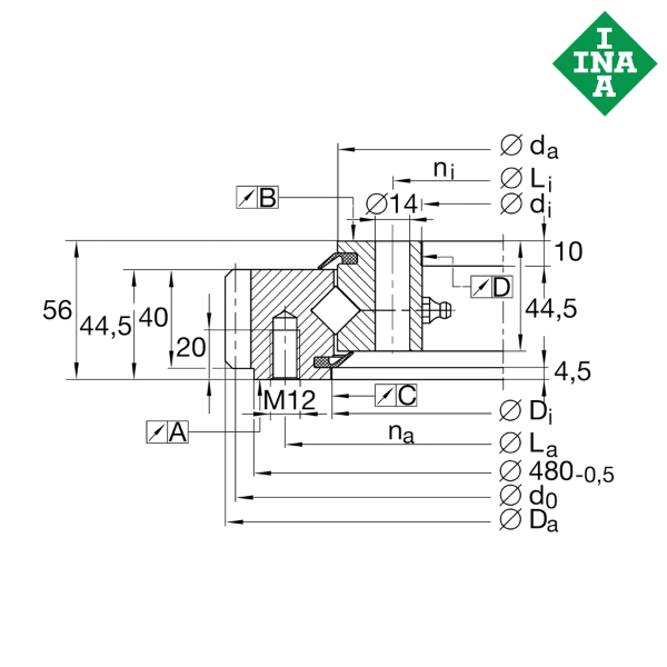 XSA140414-N-RR INA