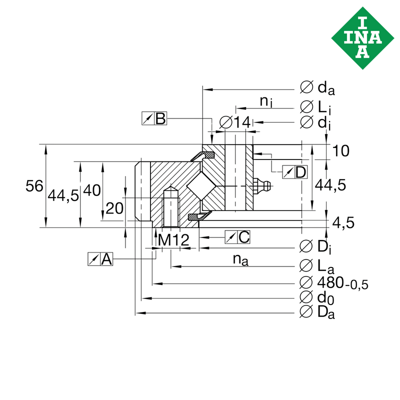 XSA140544-N INA