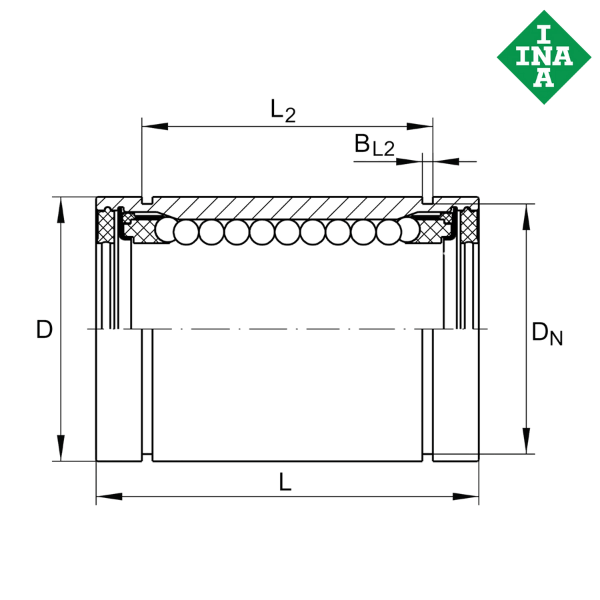 KBO40-PP-AS-E55ES INA