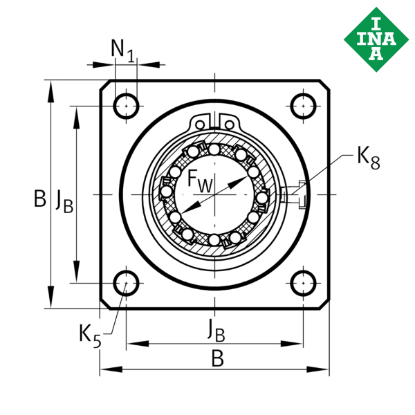 KFB30-B-PP-AS INA