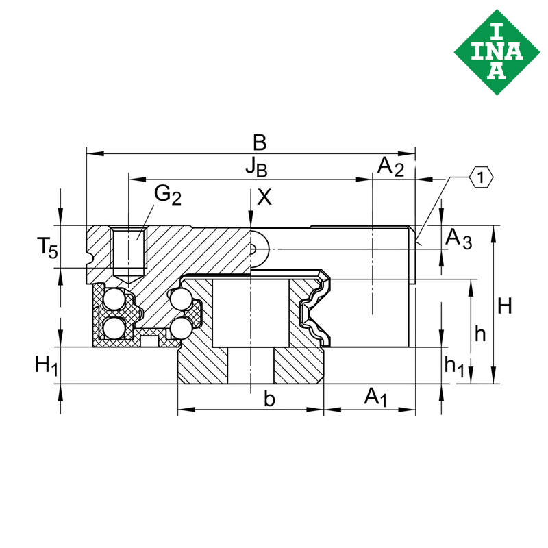 KUME12-C-W1-G2-V0-L60-5/5 INA