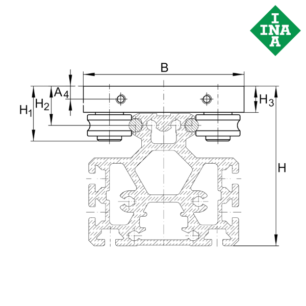 LFL52-SF-RB INA