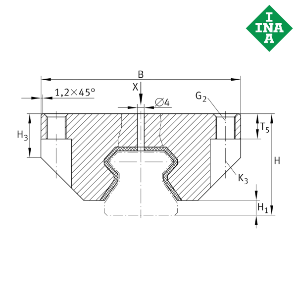 RUDS55X225-D INA