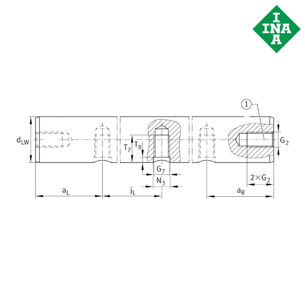 W14X6000-X90-0001-EWL-H6 INA